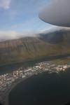 Isafjorsdur below - "capital" of Westfjords" - 3000 people should live there. We saw max 30