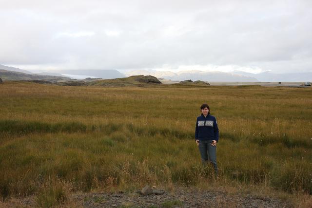 The further you go from glacier, the warmer it is!